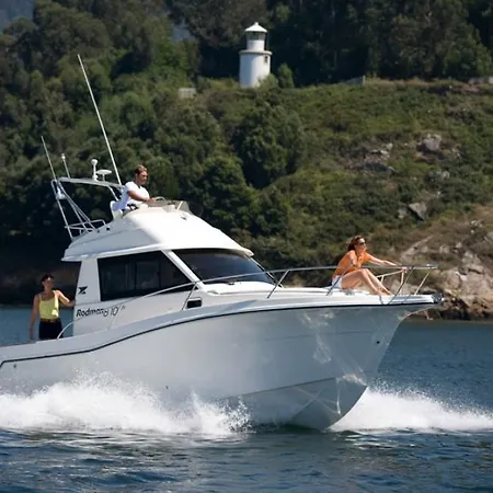 Botel Boat In Comarca de Vigo